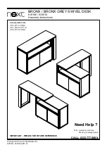 Next BRONX 618186 Assembly Instructions Manual предпросмотр