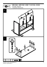 Предварительный просмотр 9 страницы Next BRONX 618186 Assembly Instructions Manual