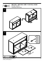 Предварительный просмотр 13 страницы Next BRONX 618186 Assembly Instructions Manual