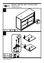 Предварительный просмотр 14 страницы Next BRONX 618186 Assembly Instructions Manual