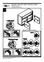 Предварительный просмотр 15 страницы Next BRONX 618186 Assembly Instructions Manual