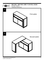 Предварительный просмотр 19 страницы Next BRONX 618186 Assembly Instructions Manual