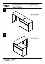 Предварительный просмотр 20 страницы Next BRONX 618186 Assembly Instructions Manual