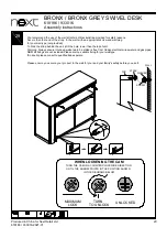 Предварительный просмотр 21 страницы Next BRONX 618186 Assembly Instructions Manual