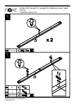 Предварительный просмотр 6 страницы Next BRONX 635747 Assembly Instructions Manual