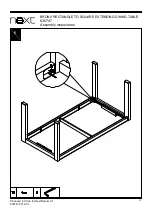 Предварительный просмотр 10 страницы Next BRONX 635747 Assembly Instructions Manual