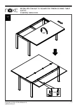 Предварительный просмотр 14 страницы Next BRONX 635747 Assembly Instructions Manual