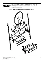 Preview for 3 page of Next BRONX 694625 Assembly Instructions Manual