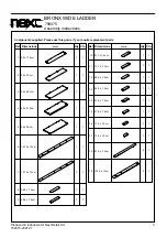 Preview for 4 page of Next BRONX 799075 Assembly Instructions Manual