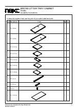 Предварительный просмотр 4 страницы Next BRONX 954002 Assembly Instructions Manual