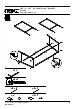 Preview for 6 page of Next BRONX 980899 Assembly Instructions Manual