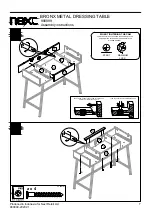 Preview for 8 page of Next BRONX 980899 Assembly Instructions Manual