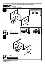 Предварительный просмотр 9 страницы Next BRONX A03912 Assembly Instructions Manual