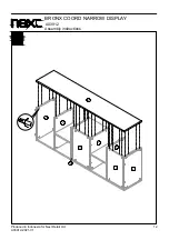 Предварительный просмотр 13 страницы Next BRONX A03912 Assembly Instructions Manual