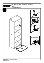 Предварительный просмотр 15 страницы Next BRONX A03912 Assembly Instructions Manual