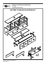 Предварительный просмотр 3 страницы Next BRONX A77422 Assembly Instructions Manual