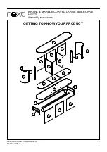 Preview for 3 page of Next BRONX & MARBLE M50775 Assembly Instructions Manual