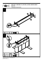 Preview for 10 page of Next BRONX & MARBLE M50775 Assembly Instructions Manual