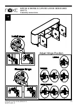 Preview for 16 page of Next BRONX & MARBLE M50775 Assembly Instructions Manual