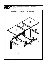 Preview for 3 page of Next BRONX BLACK U63825 Assembly Instructions Manual