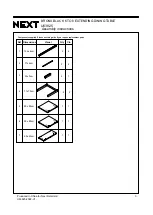 Preview for 4 page of Next BRONX BLACK U63825 Assembly Instructions Manual