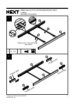 Preview for 6 page of Next BRONX BLACK U63825 Assembly Instructions Manual