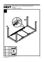 Preview for 7 page of Next BRONX BLACK U63825 Assembly Instructions Manual