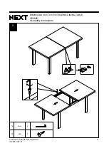 Preview for 9 page of Next BRONX BLACK U63825 Assembly Instructions Manual