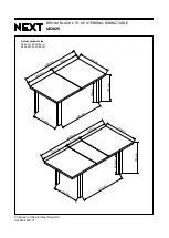 Preview for 14 page of Next BRONX BLACK U63825 Assembly Instructions Manual