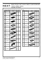 Предварительный просмотр 6 страницы Next BRONX C38734 Assembly Instructions Manual