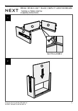 Предварительный просмотр 9 страницы Next BRONX C38734 Assembly Instructions Manual