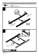 Preview for 6 page of Next BRONX CHEVRON 914903 Assembly Instructions Manual