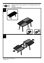 Preview for 12 page of Next BRONX CHEVRON 914903 Assembly Instructions Manual