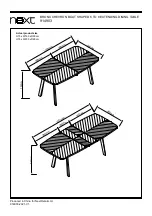 Preview for 15 page of Next BRONX CHEVRON 914903 Assembly Instructions Manual