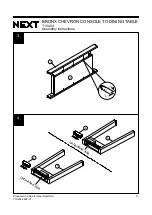 Preview for 8 page of Next BRONX CHEVRON T10404 Assembly Instructions Manual