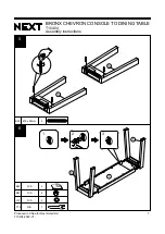 Preview for 9 page of Next BRONX CHEVRON T10404 Assembly Instructions Manual