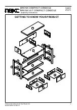 Предварительный просмотр 3 страницы Next BRONX COMPACT CONSOLE 942438 Assembly Instructions Manual