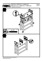 Предварительный просмотр 8 страницы Next BRONX COMPACT CONSOLE 942438 Assembly Instructions Manual