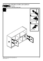 Preview for 13 page of Next BRONX COORD A20154 Assembly Instructions Manual