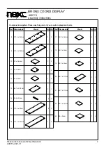 Preview for 5 page of Next BRONX COORD DISPLAY A06774 Assembly Instructions Manual