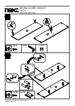 Preview for 8 page of Next BRONX COORD DISPLAY A06774 Assembly Instructions Manual