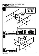 Preview for 9 page of Next BRONX COORD DISPLAY A06774 Assembly Instructions Manual