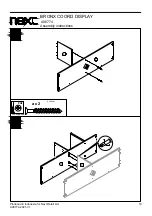 Preview for 11 page of Next BRONX COORD DISPLAY A06774 Assembly Instructions Manual