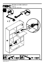 Preview for 23 page of Next BRONX COORD DISPLAY A06774 Assembly Instructions Manual