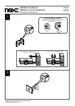 Preview for 7 page of Next BRONX DISPLAY 178407 Assembly Instructions Manual