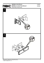 Preview for 10 page of Next BRONX DISPLAY 178407 Assembly Instructions Manual