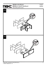 Preview for 12 page of Next BRONX DISPLAY 178407 Assembly Instructions Manual