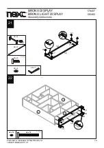 Preview for 17 page of Next BRONX DISPLAY 178407 Assembly Instructions Manual