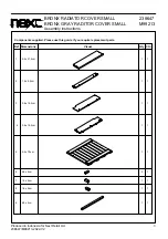 Preview for 4 page of Next BRONX GRAY RADITOR COVER SMALL Assembly Instructions Manual