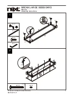 Предварительный просмотр 6 страницы Next BRONX LARGE SIDEBOARD Assembly Instructions Manual